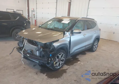 2021 Kia Seltos Sx Turbo from USA, damaged, VIN KNDETCA24M7080205